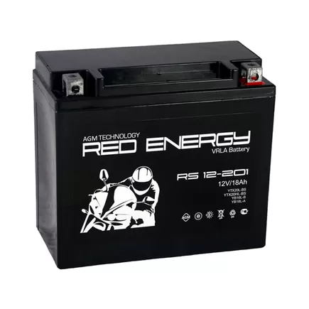 Red Energy RS12201 18 A/h 270 A R+ YTX20L-BS 175x87x155 мм