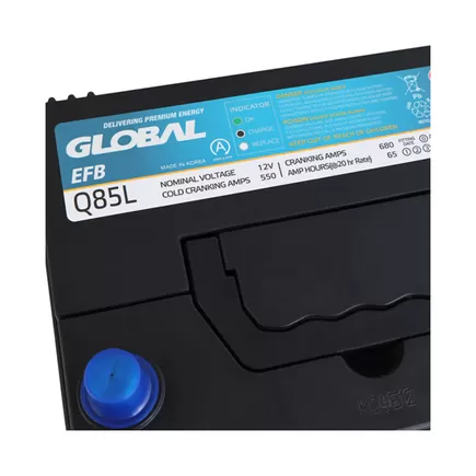 Global EFB Asia Q85 65 A/h 550 A R+ 230x175x200 мм