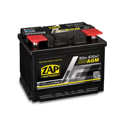 Zap Special AGM 60 A/h 630 A R+ 242х175х190 мм