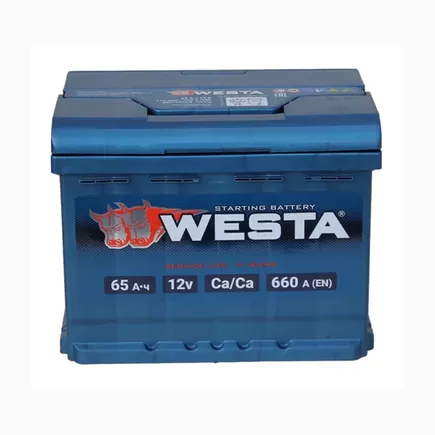 Westa Premium 65 R 65 A/h 660 A R+ 242x175x190 мм