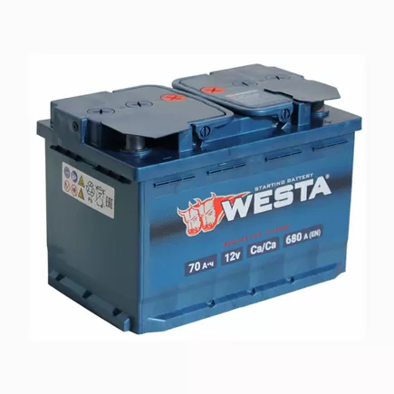 Westa Premium 70 R 70 A/h 680 A R+ 278x175x190 мм