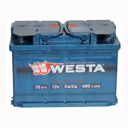 Westa Premium 70 R 70 A/h 680 A R+ 278x175x190 мм
