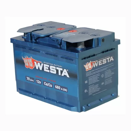 Westa Premium 70 R 70 A/h 680 A R+ 278x175x190 мм