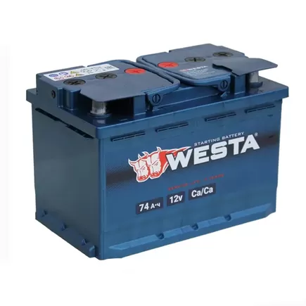 Westa Premium 74 L 74 A/h 760 A L+ 278x175x190 мм