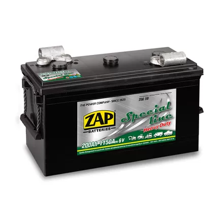 Zap Special 200 58 200 A/h 1150 A 6V 393x171x239 мм