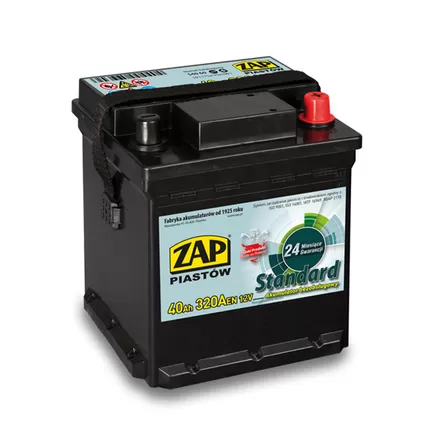 Zap Standard 540 60 40 A/h 320 A R+ 175х175х190 мм