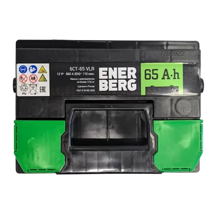 Enerberg 65 A/h 660 A R+ 242x175x190 мм