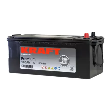 Kraft Premium 180 A/h 1150 A L+ 480x223x223 мм