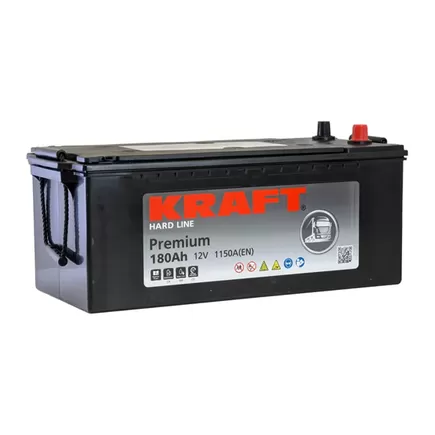 Kraft Premium 180 A/h 1150 A L+ 480x223x223 мм