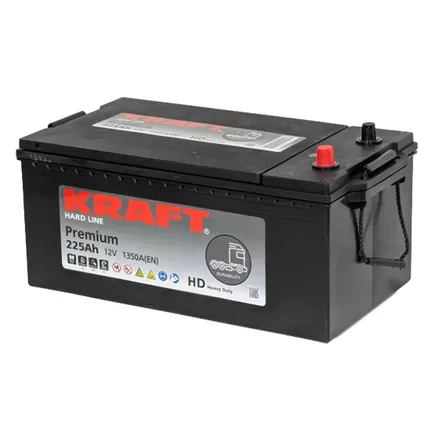 Kraft Premium 225 A/h 1350 A L+ 518x263x223 мм