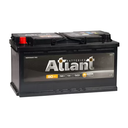 Atlant Black 90 A/h 720 A L+ 353x175x190 мм