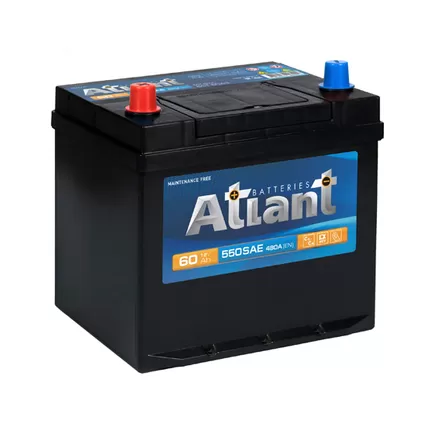 Atlant Blue Asia 60 A/h 480 A L+ 230x175x200 мм