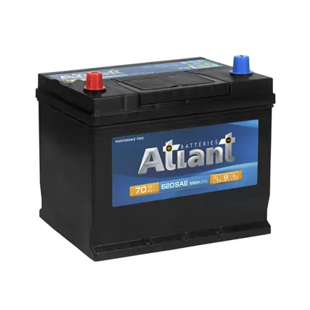 Atlant Blue Asia 70 A/h 550 A L+ 260x175x200 мм