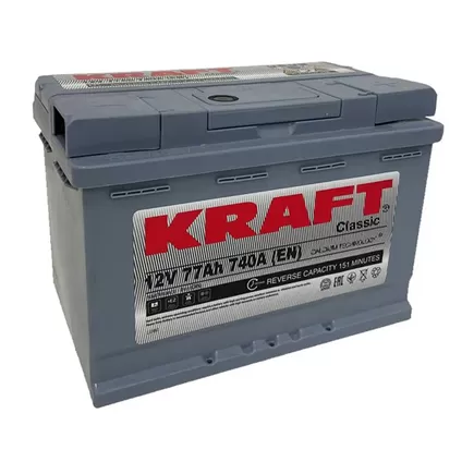 Kraft Classic 77 R 77 A/h 740 A R+ 278x175x190 мм