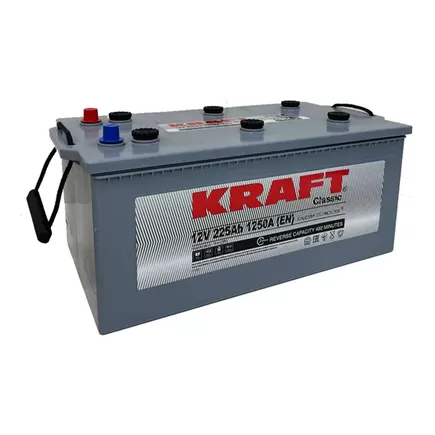 Kraft Classic Truck 225 A/h 1250 A L+ 513x274x223 мм