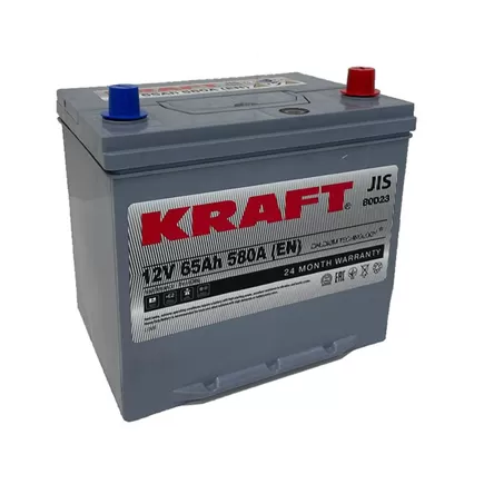 Kraft Classic Asia 65 JR 65 A/h 580 A R+ 230x175x200 мм