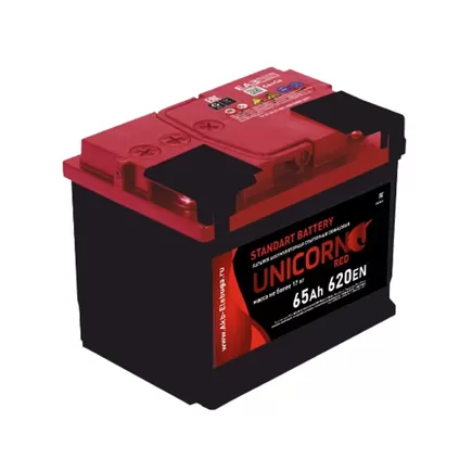 Unicorn Red 65 A/h 620 A R+ 242x175x190 мм