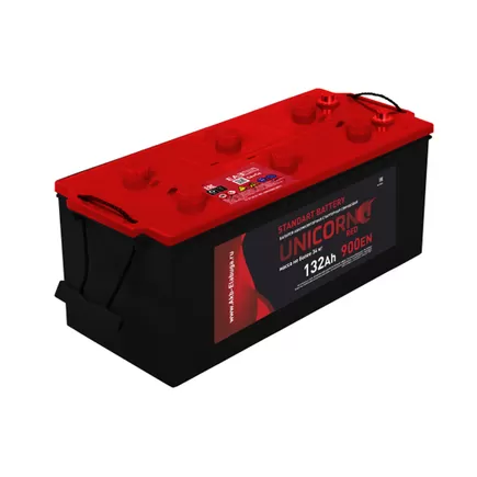 Unicorn Red 132 A/h 900 A L+ 513x189x223 мм