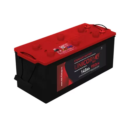 Unicorn Red 140 A/h 950 A L+ 513x189x223 мм