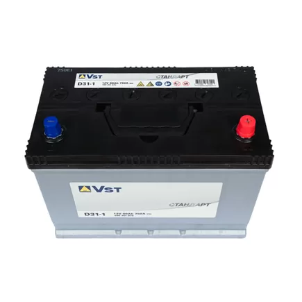 VST Стандарт D31-1 90 A/h 750 A JR+ 310x175x220 мм