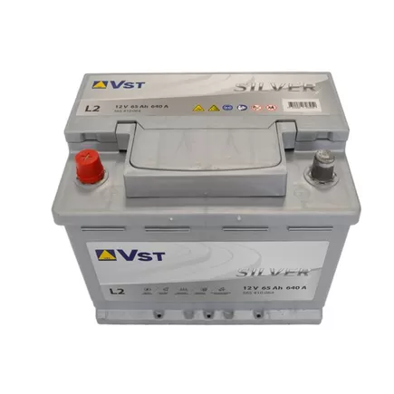 VST Silver 6СТ-65 L2 65 A/h 640 A L+ 242x175x190 мм