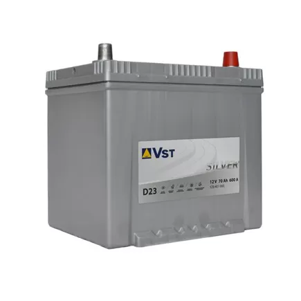 VST Silver 6СТ-70 D23 70 A/h 600 A R+ 230x175x200 мм