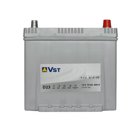 VST Silver 6СТ-70 D23 70 A/h 600 A R+ 230x175x200 мм
