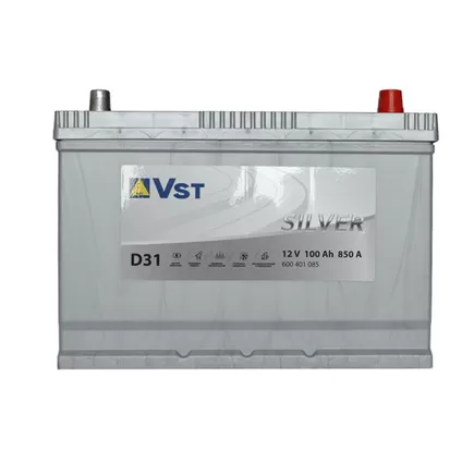 VST Silver 6СТ-100 D31L 100 A/h 850 A R+ 310x175x200 мм