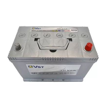 VST Silver 6СТ-100 D31L 100 A/h 850 A R+ 310x175x200 мм
