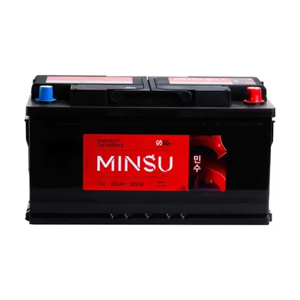 Minsu 58827 100 A/h 850 A R+ 353x175x190 mm