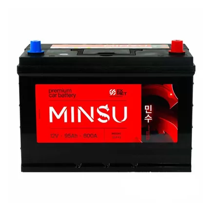 Minsu 115D31L 95 A/h 800 A R+ 310x175x220 mm