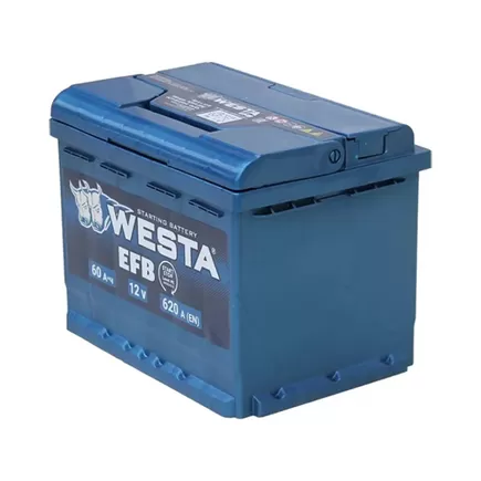 Westa EFB 60 A/h 620 A R+ 242x175x175 mm (низк.)