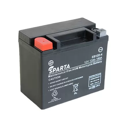 Sparta AGM EB12D-4 12 A/h 180 A L+ YTX12-BS, YTX14-BS 151x88x130 мм