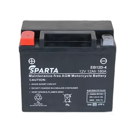 Sparta AGM EB12D-4 12 A/h 180 A L+ YTX12-BS, YTX14-BS 151x88x130 мм