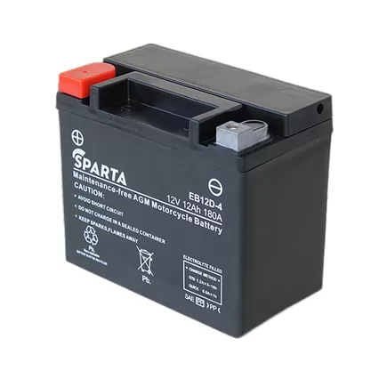 Sparta AGM EB12D-4 12 A/h 180 A L+ YTX12-BS, YTX14-BS 151x88x130 мм