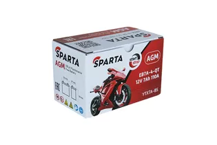 Sparta AGM EB7А-4-QT 7 A/h 110 A L+ YTX7A 150x86x94 мм