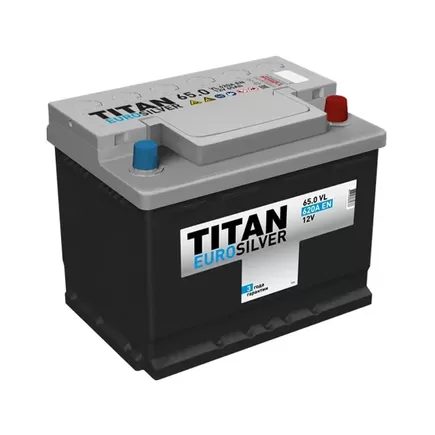 Titan Eurosilver L2 65 A/h 620 A R+ 242х175х190 мм