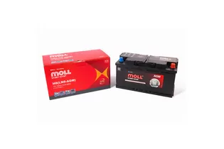 MOLL AGM 6-QTF-92 92 A/h 850 A R+ 353x175x190 мм