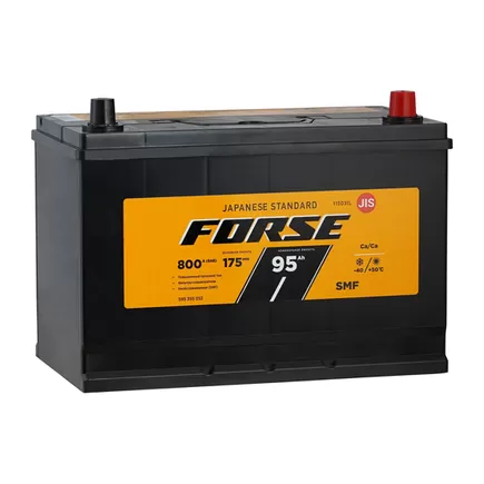 Forse Asia 115D31L 95 A/h 800 A R+ 310x173x204 мм