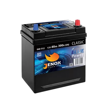 Jenox Classic Blue Power 40 A/h 300 A R+ 187x127x200(220) mm