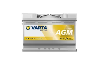 Varta Silver Dynamic AGM A7 70 A/h 760 A R+ 278х175х190 мм