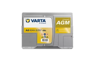 Varta Silver Dynamic AGM A8 60 A/h 680 A R+ 242х175х190 мм