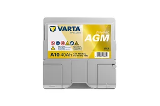Varta Dynamic AGM A10 40 A/h 420 A R+ 175х175х190 мм