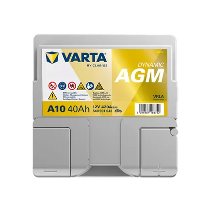 Varta Dynamic AGM A10 40 A/h 420 A R+ 175х175х190 мм