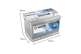 Varta Dynamic SLI E11 74 A/h 680 A R+ 278x175x190 мм