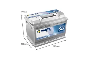 Varta Dynamic SLI E12 74 A/h 680 A L+ 278x175x190 мм