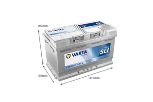 Varta Dynamic SLI F16 80 A/h 740 A R+ 315x175x190 мм