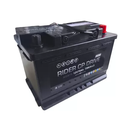 RIDER Drive AGM VRL3 70 A/h 720 А R+ 278x175x190 мм