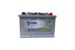 VBD AGM 70 A/h 720 А R+ 278x175x190 мм