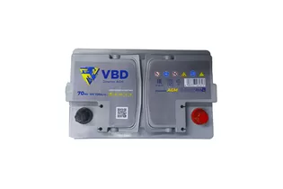 VBD AGM 70 A/h 720 А R+ 278x175x190 мм